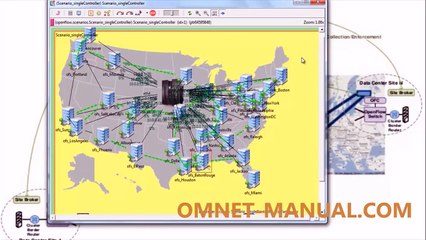 SDN AND OPENFLOW USING OMNET++ SIMULATOR output