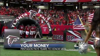 NFL Teams Billing American Taxpayers to Honor Veterans