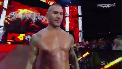 John Cena vs Randy Orton WWE Raw Latino