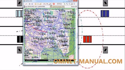 VEINS SIMULATOR USING OMNET++ output