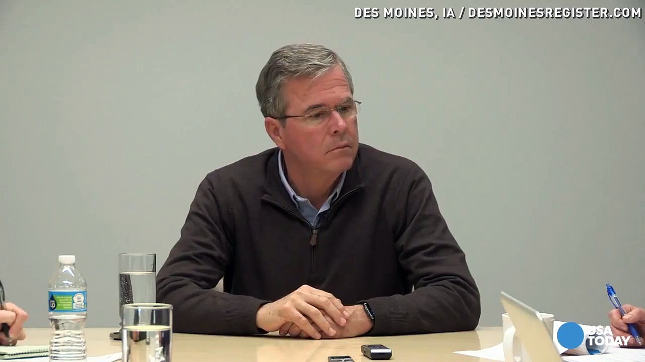 Hello Jeb Bush gets call on Apple Watch, gets confused