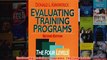Download PDF  Evaluating Training Programs The Four Levels FULL FREE