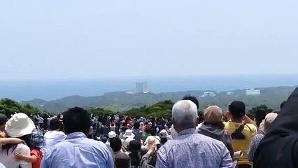 H2Aロケット打ち上げ　2014年5月24日種子島