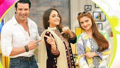 Mommar Rana in Nadia Khan Morning Show - Part 1