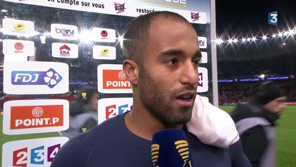VIDEO. Lucas "Les supporteurs ont vu un grand match"