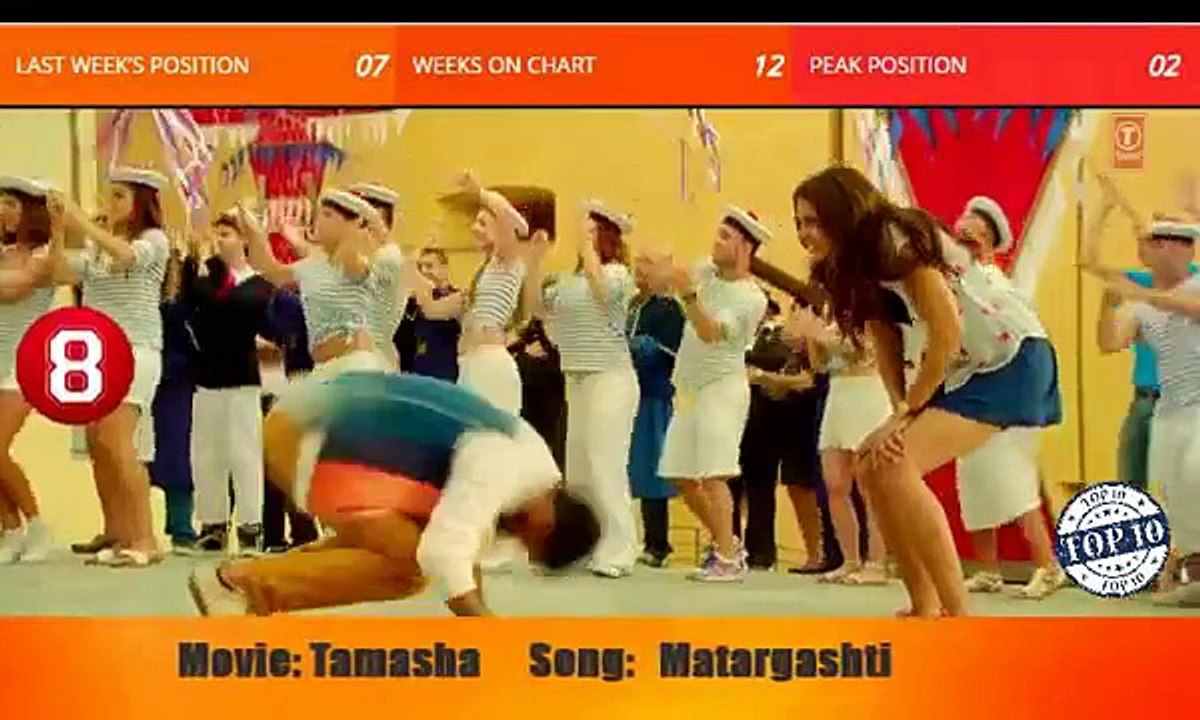 Top 10 Bollywood Songs Of The Week   January 14, 2016