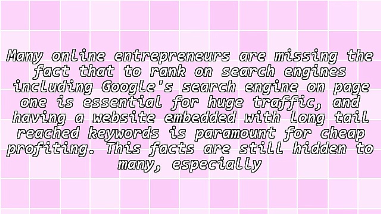 Having A Good Keyword Reached Website Is Very Essential For Rankings