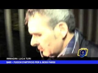 Bari | Fuochi d'artificio per Savinuccio Parisi