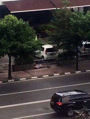 Baku Tembak Polisi di Sarinah Thamrin Jakarta Pusat