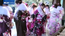 JAPANESE COMING OF AGE CEREMONY --Seijin no hi　成人の日 2015
