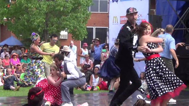 Parkes Elvis Festival Part 6 of 10 Swing Dancing with Sydney Swing Katz & Speeches, 6-10 Jan 2016
