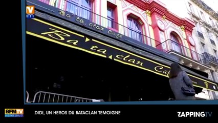 Attentats de Paris : "Didi", un héros oublié du Bataclan témoigne pour la première fois (Vidéo)