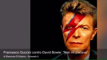 Francesco Guccini contro David Bowie: “Non mi piaceva”