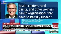 Hillary Clinton Slams Jeb Bush Over 'Women's Health' Comment