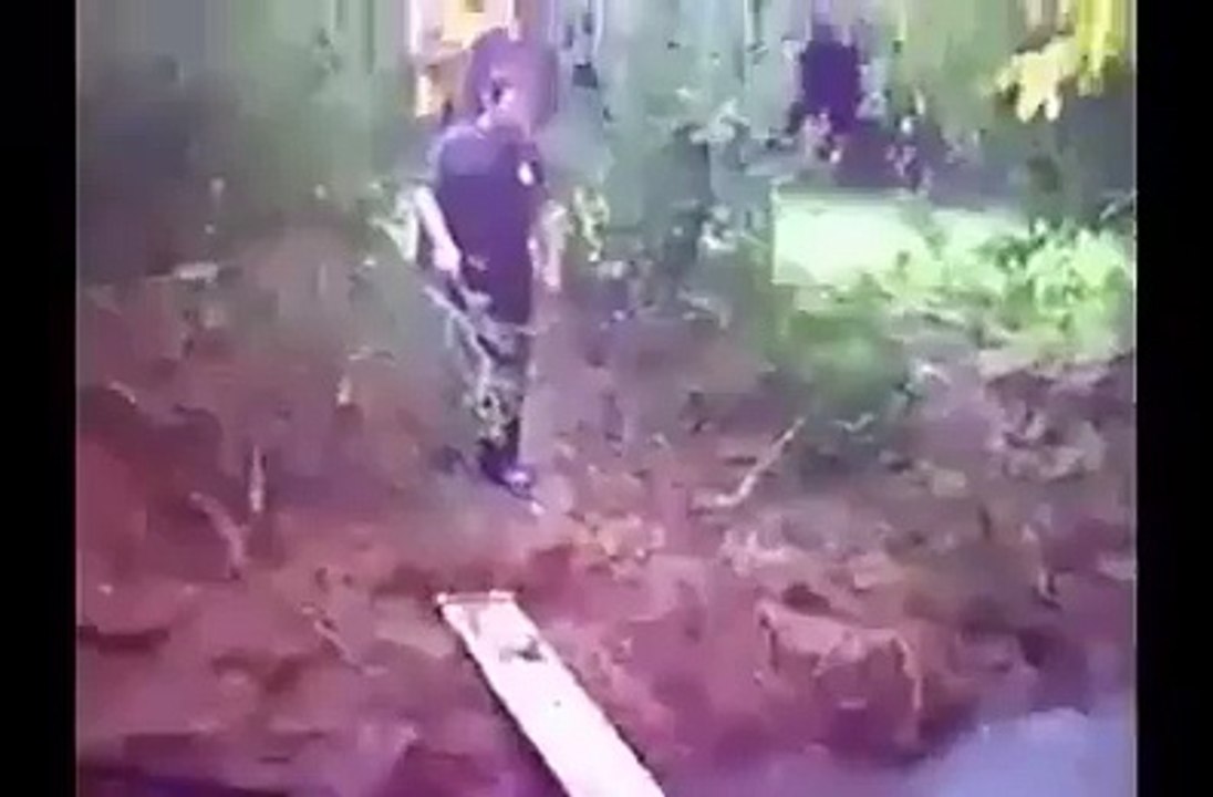 Funny Clip When Crossing The River
