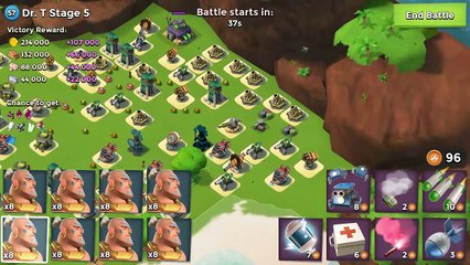 Boom Beach - Dr. T Volcano - Stage 1-7 - 14th January 2016 - Warriors