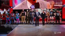 Roman Reigns, Stephanie McMahon, Vince McMahon and WWE Roster Segment