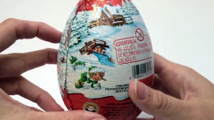 Christmas Surprise Egg Kinder Maxi Egg Chocolate Egg