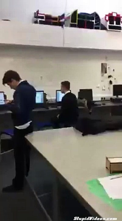 Bottle Hits Crotch in SlowMo