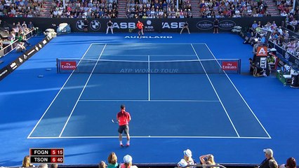 Auckland - Tsonga se défait de Fognini