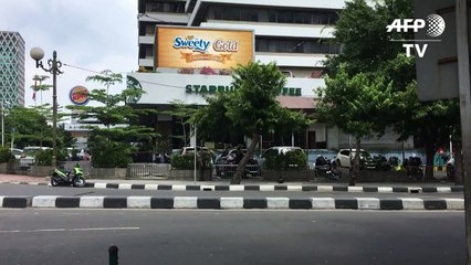 Ataques em Jacarta terminam com sete mortos