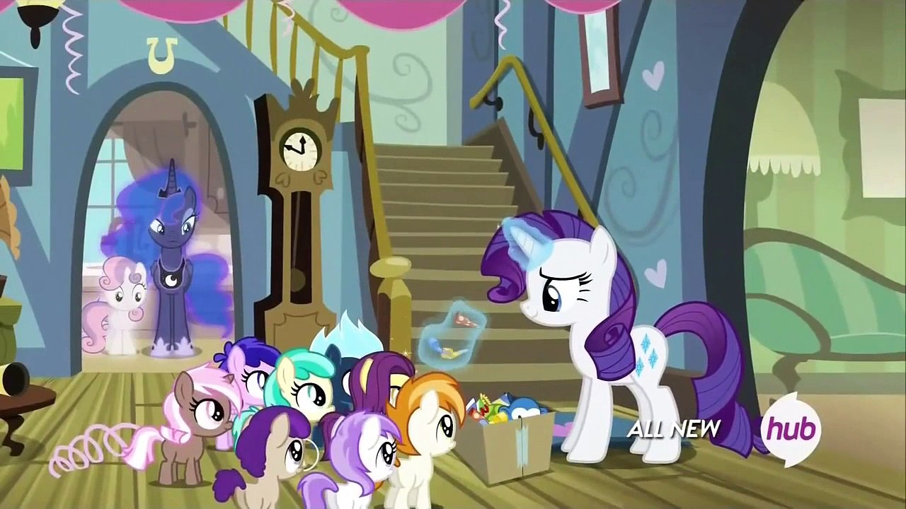 [HD] My little Pony:FiM-Sweetie belle´s time travel with Luna (For Whom the Sweetie Belle Toils)