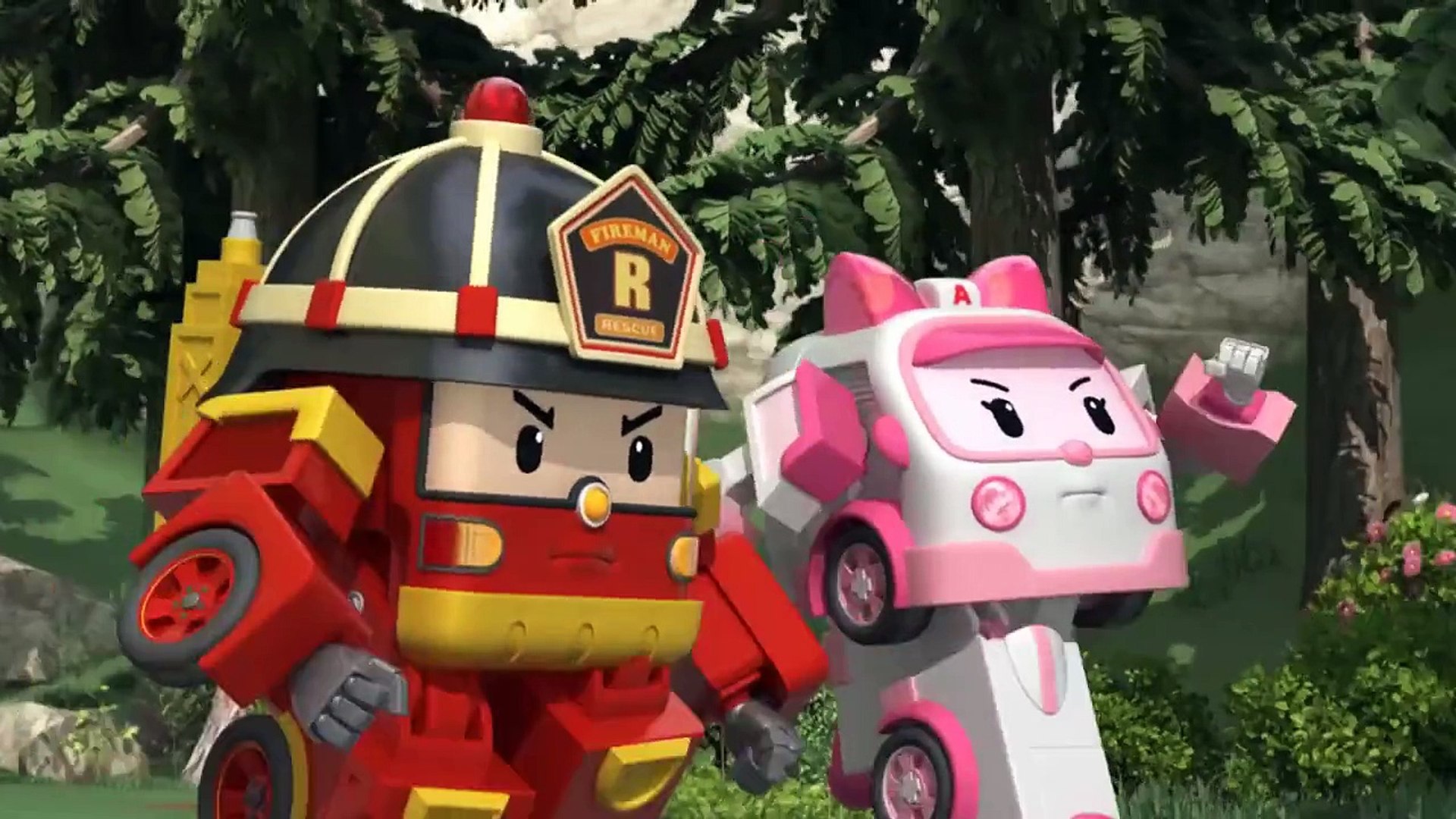 로보카폴리 밀렵차 포처 체포장면