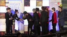 160114 Seventeen Rookie Award acceptance speech @ 25th Seoul Music Awards