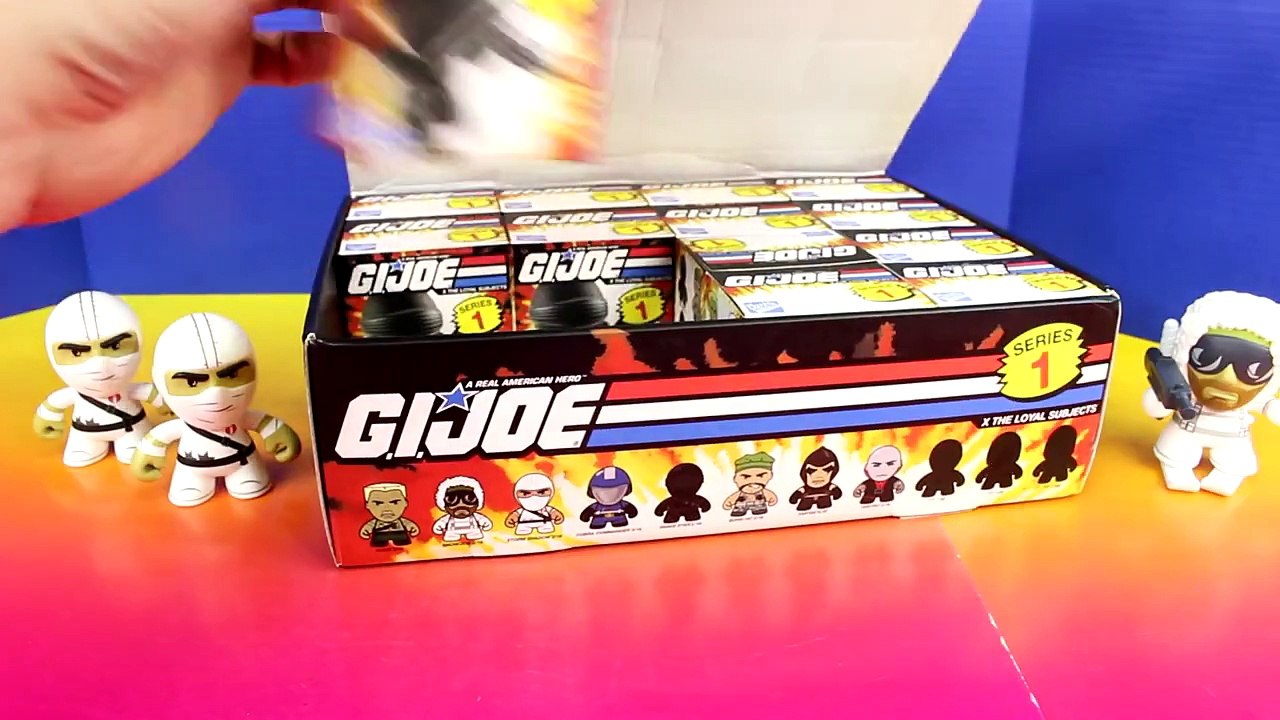 G.I. Joe Loyal Subjects Blind Boxes Mystery Surprise Blind Boxes Series 1 Snake Eyes Storm Shadow