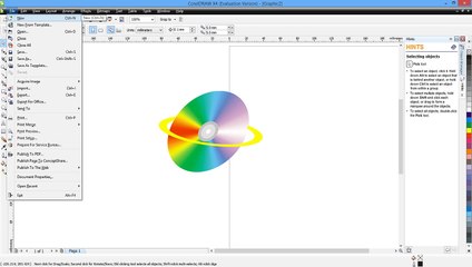 Dvd logo Corel Draw