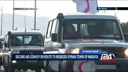 Second aid convoy en route to Madaya, Syria