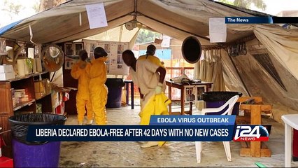 Liberia declared Ebola-free after 42 days with no new cases
