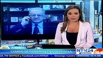 Jimmy Morales fue elegido porque la gente rechazó la política tradicional: excanciller de Guatemala