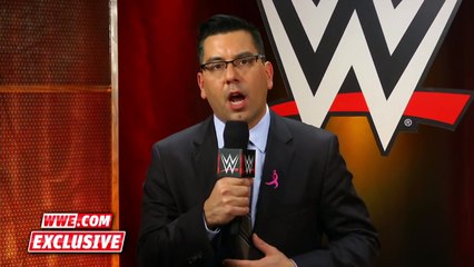 New U.S. Champion Alberto Del Rio refuses to comment after his win: WWE.com Exclusive, Oct