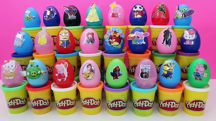 Download Video: Surprise Œufs De Peppa Pig Spiderman Serviteurs De La Colère Oiseaux Congelés Princesse Disney Huevos Sorpresa