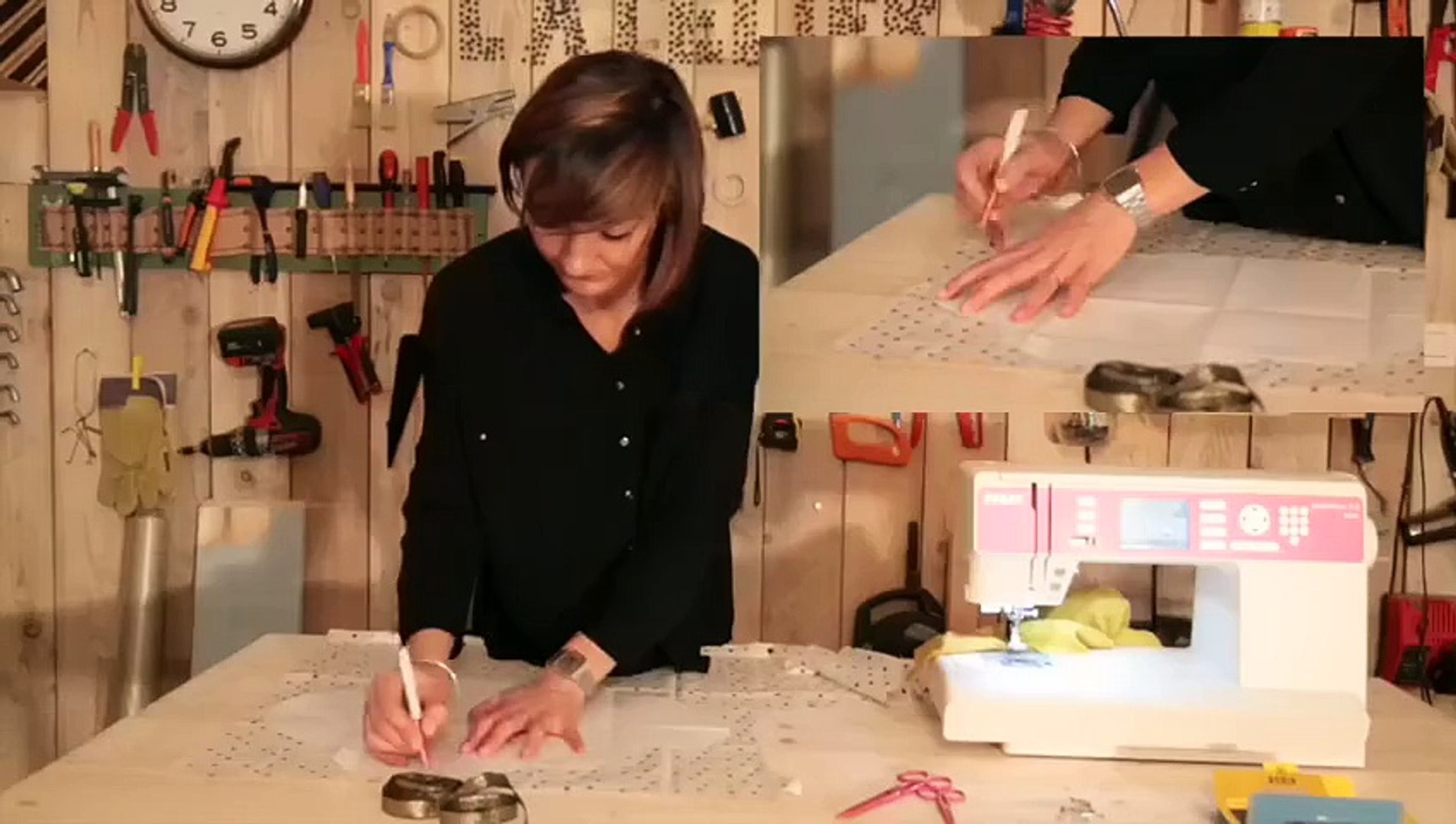 Diy Fabriquer Un Tour De Lit Pour Bebe Video Dailymotion
