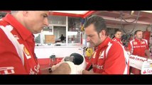Fernando Alonso prueba el Ferrari F60 con gasolina normal