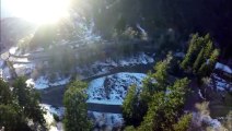 DJI Phantom 2 GoPro Hero3 Aerial Videography Beautiful Lake Keystone