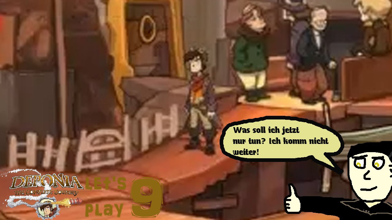 Deponia: The Complete Journey Let's Play 9: Sinnloses Rumlaufen