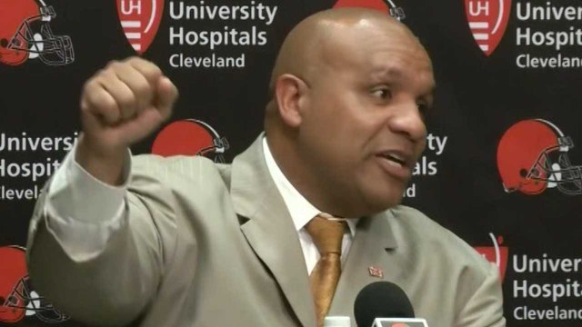 Cleveland Browns Introduce Hue Jackson