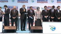 Erdoğan 99 Baraj ve Hidroelektrik Santralinin Toplu Açılış Törenine Katıldı-11