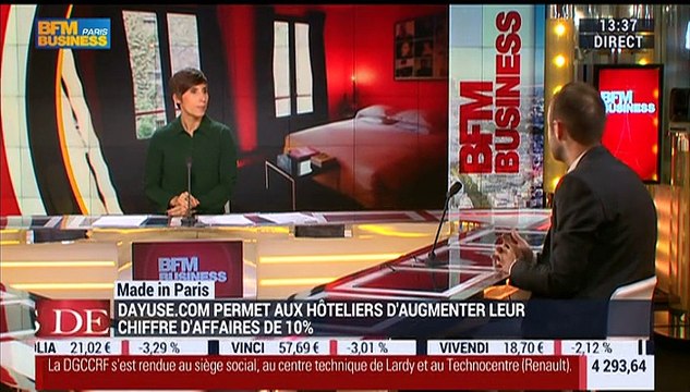 Made in Paris de Dayuse.com, site de réservation de chambres d'hôtels en journée - 14/01