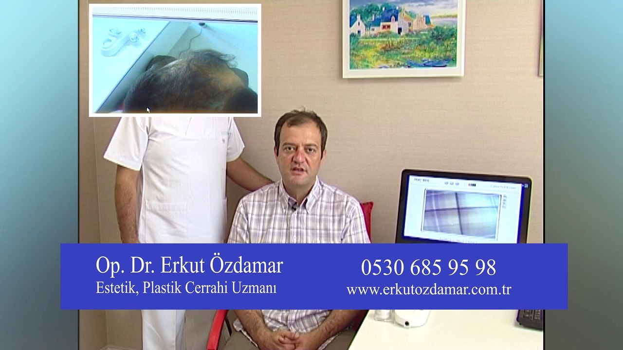Dr. Erkut Özdamar'ın  Saç Ekimi Operasyonu