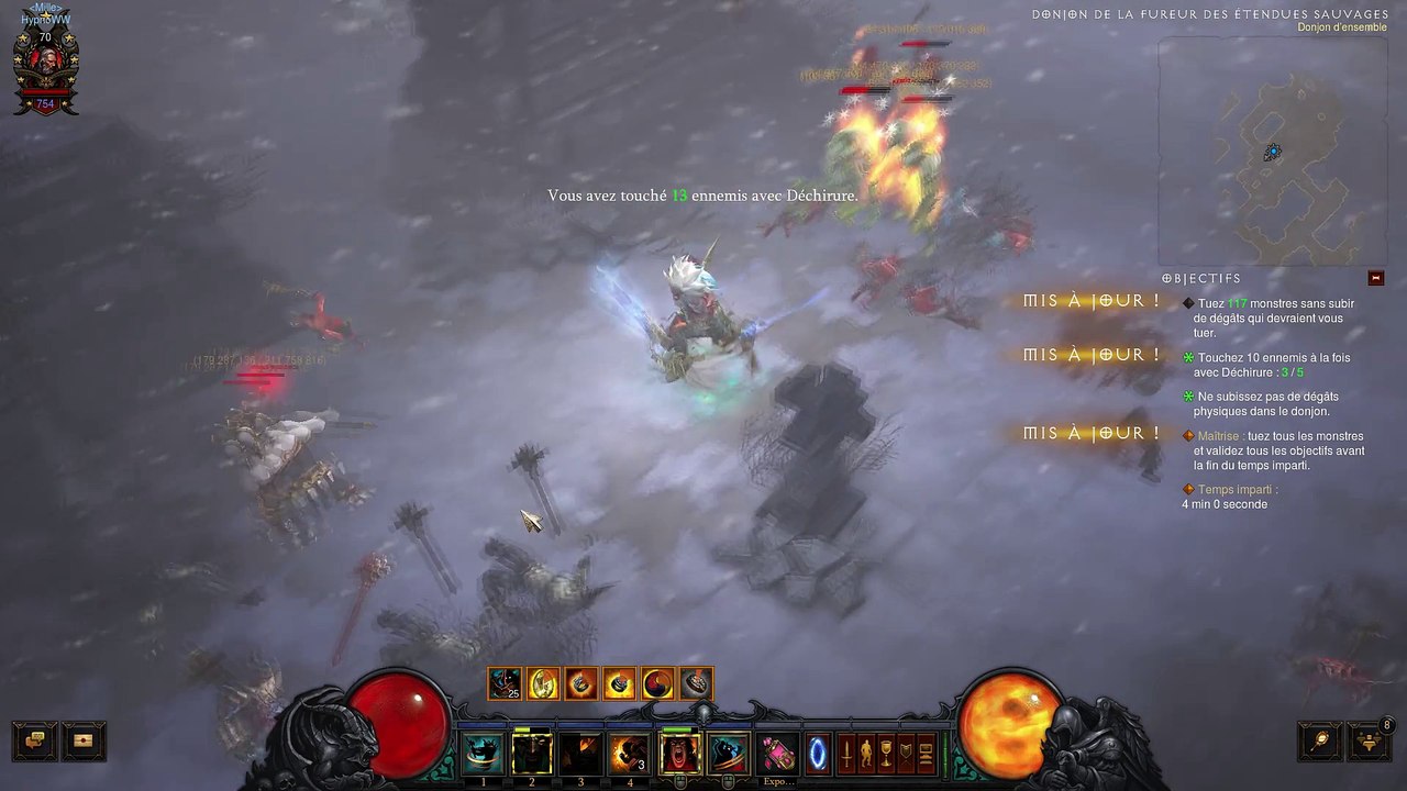 Diablo 3 Donjon d'ensemble Barbare étendues sauvages Patch 2.4