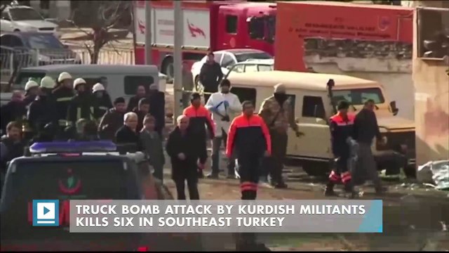 Truck bomb attack by Kurdish militants kills six in southeast Turkey