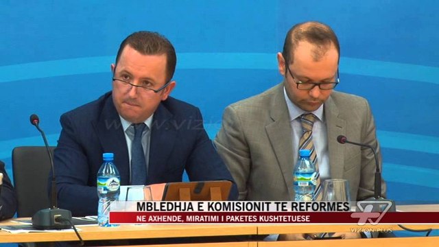Mblidhet nesër Komisioni për Reformën në Drejtësi - News, Lajme - Vizion Plus