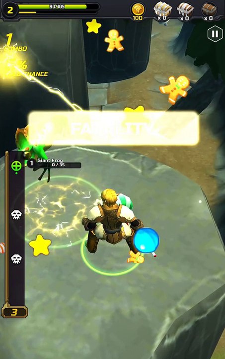Jump Warrior - Android gameplay PlayRawNow