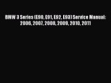 PDF Download BMW 3 Series (E90 E91 E92 E93) Service Manual: 2006 2007 2008 2009 2010 2011 PDF