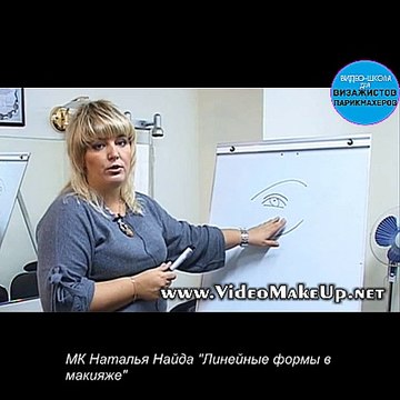 МК Наталья Найда Линейные формы в макияже часть-1