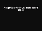 [PDF Download] Principles of Economics 4th Edition (Student Edition) [PDF] Online